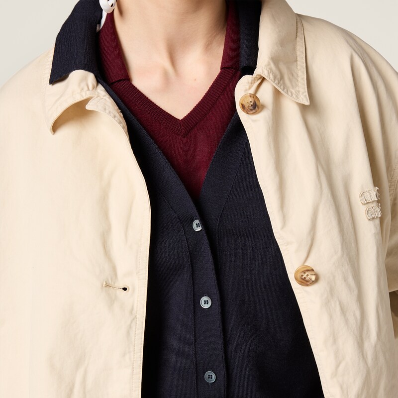 Wool cardigan