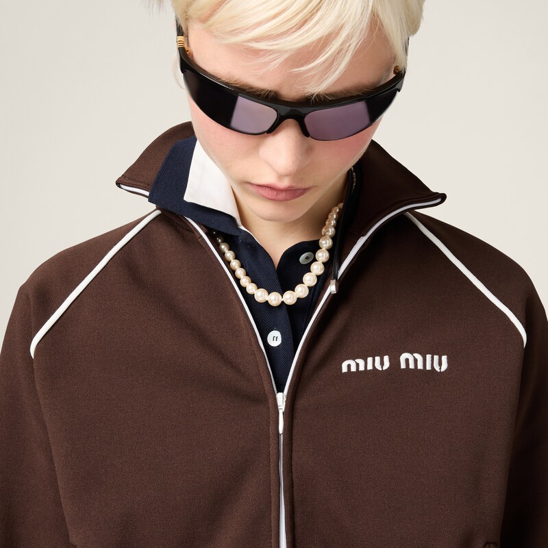Technical yarn sweatshirt