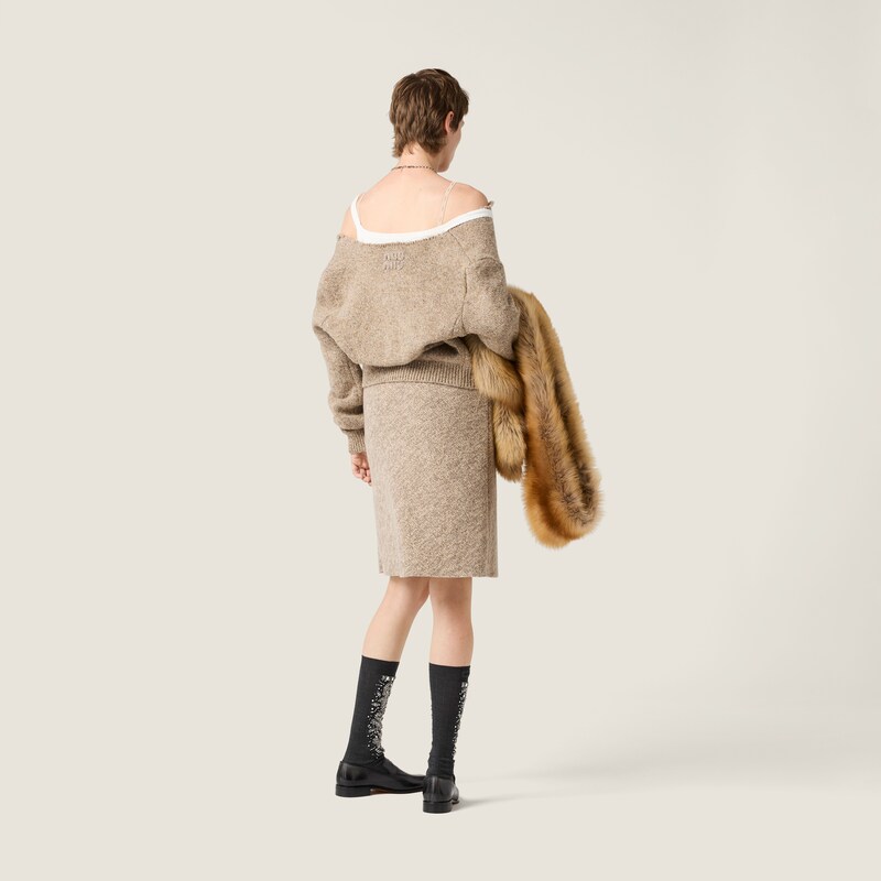 Wool cardigan