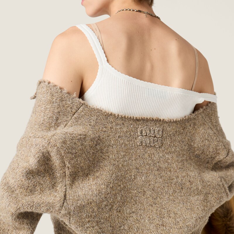 Wool cardigan