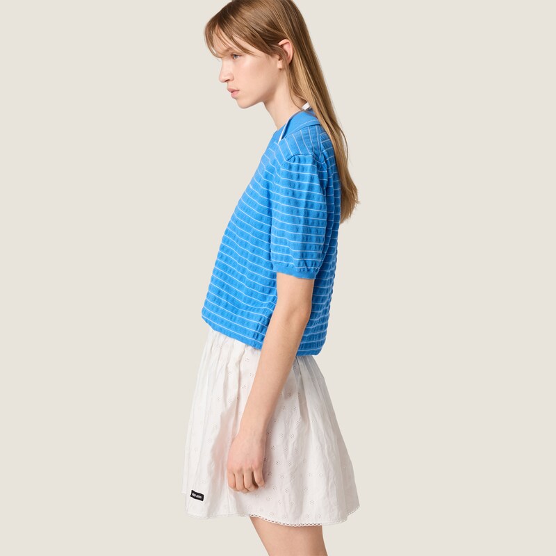 Cotton V-neck sweater
