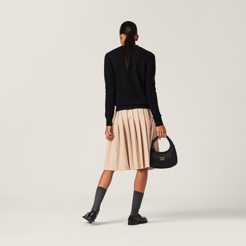 Wool and cashmere sweater
