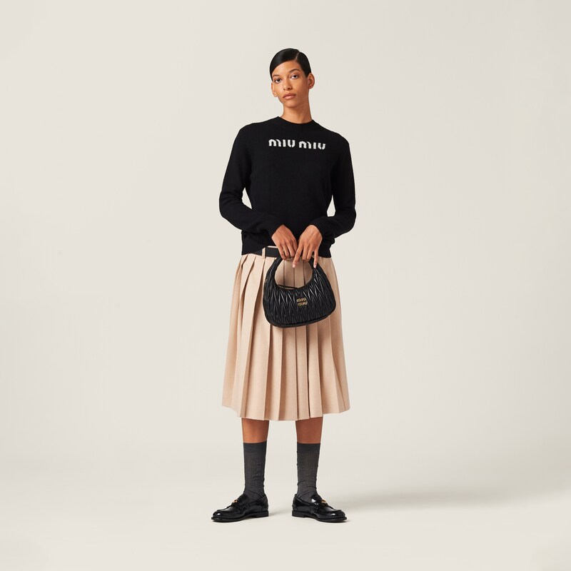 Wool and cashmere sweater