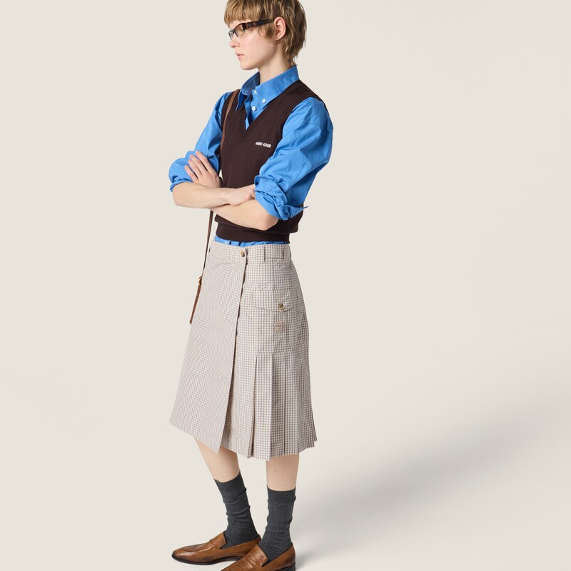 Wool sweater vest