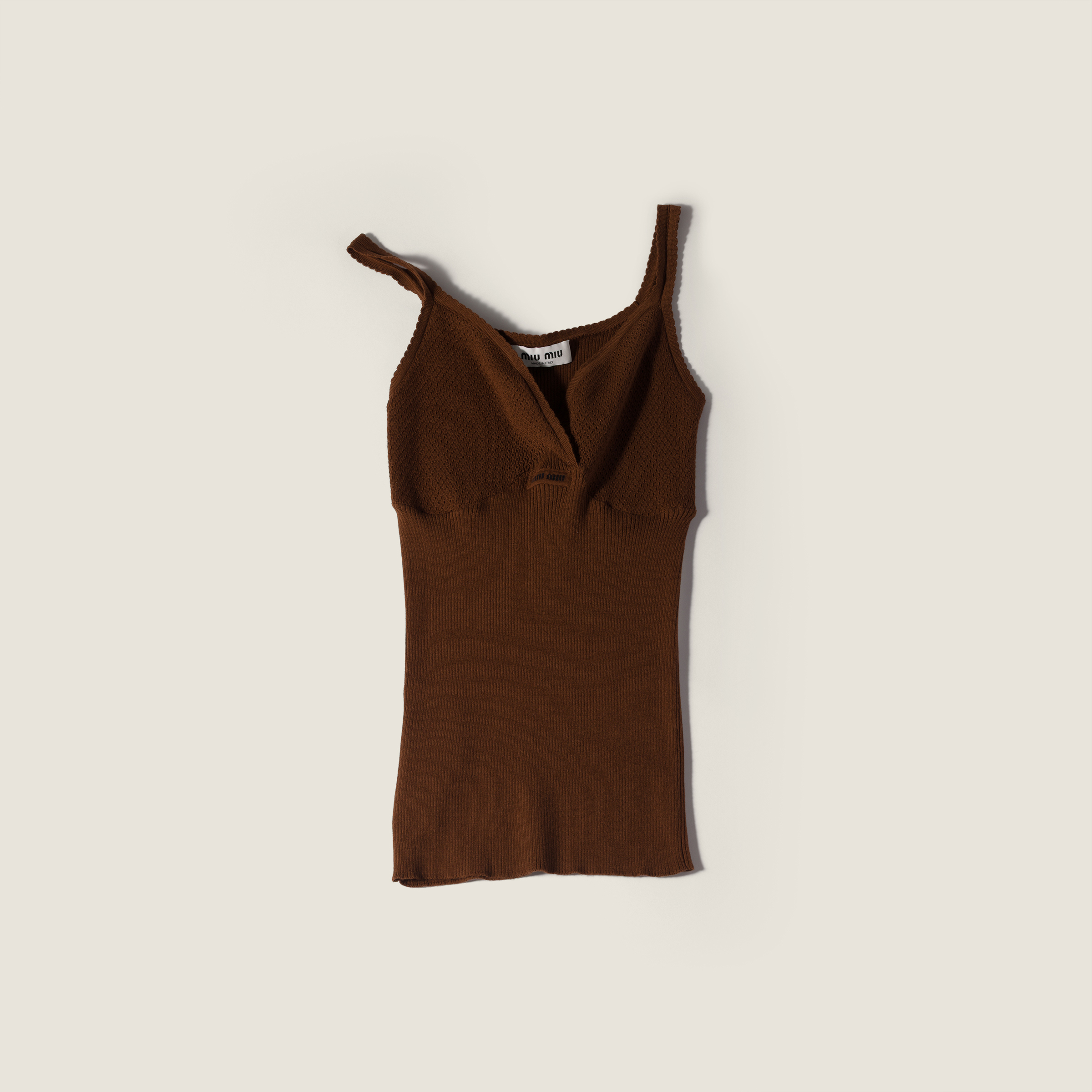 Cotton knit top
