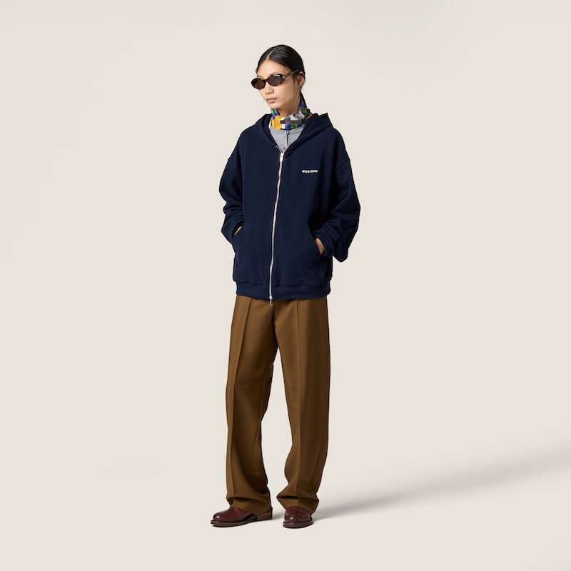Kid mohair pants