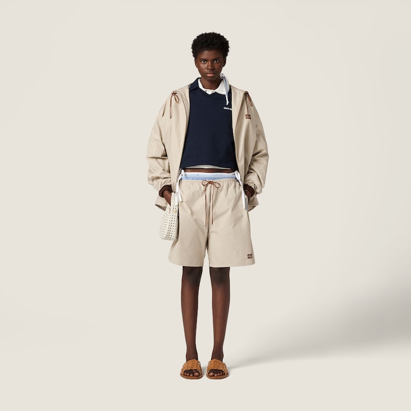 Panama cotton Bermudas