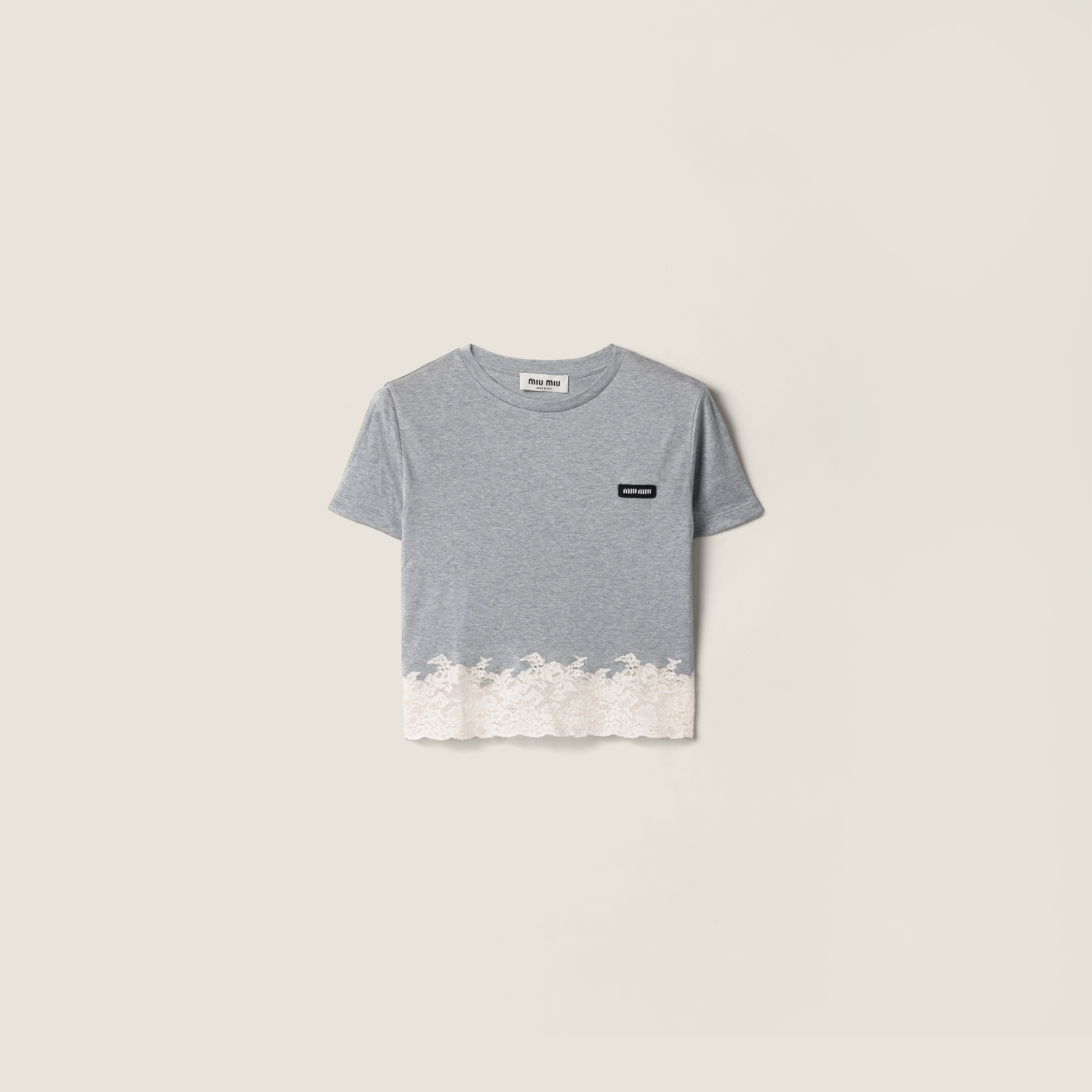 Silk jersey top