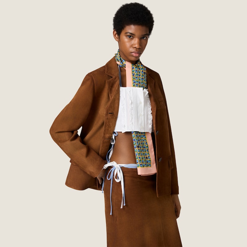 Poplin crop top