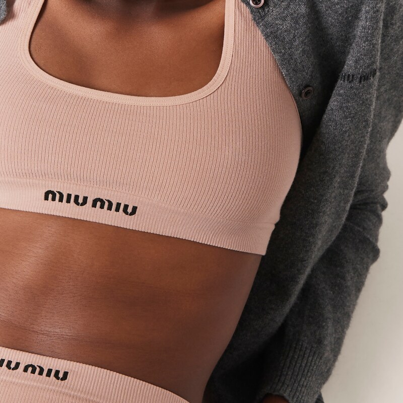 Seamless racerback top