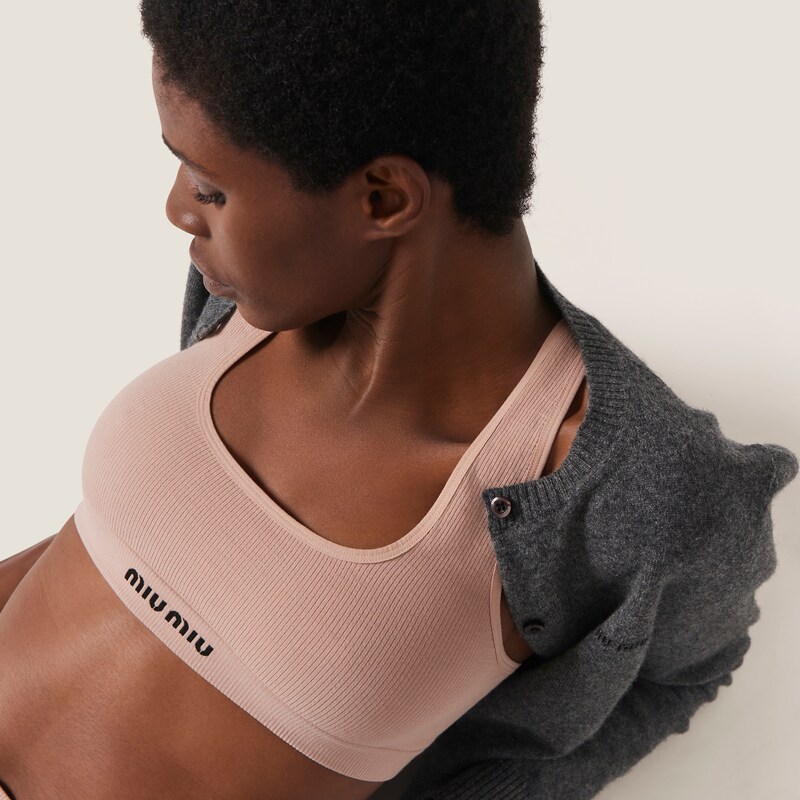 Seamless racerback top