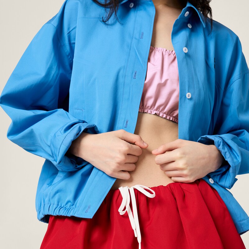 Poplin top