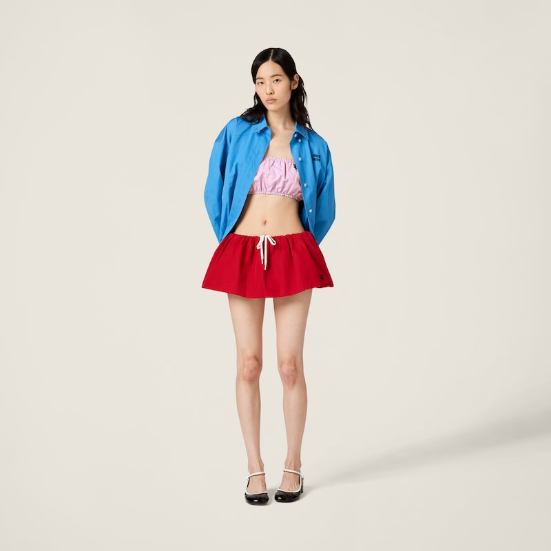 Poplin top